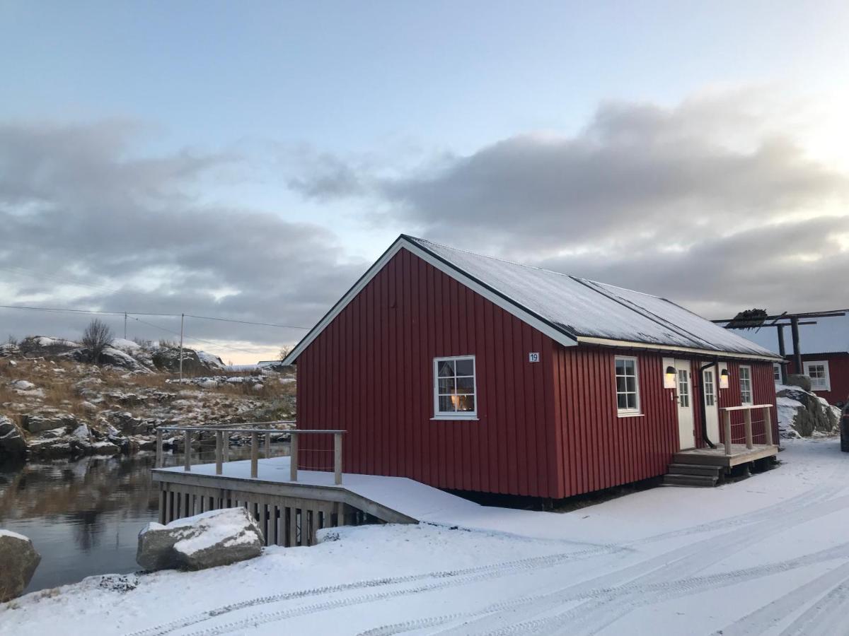 Waterfront Twin Cabin Stamsund Exterior foto
